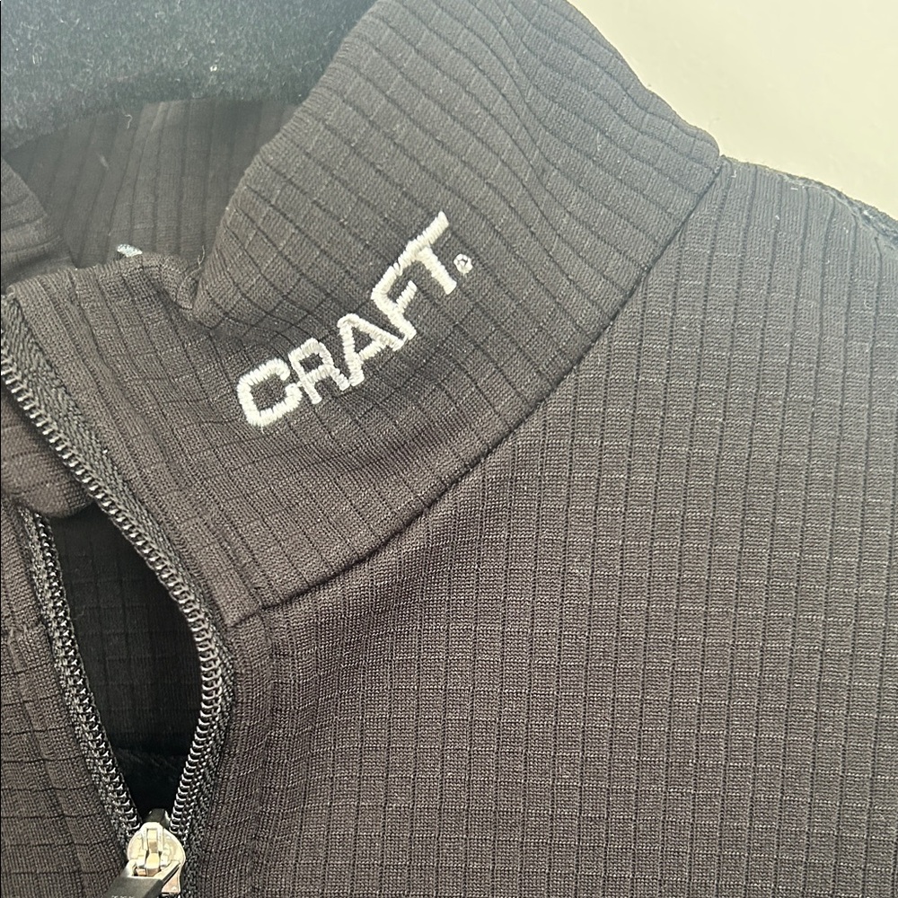 Craft Black Ribbed Second Layer Pullover - Picture 2 of 5